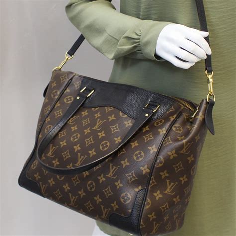 louis vuitton monogram and black bag